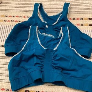 Brobe Women's surgery or nursing recovery bras 2 piece set small/medium